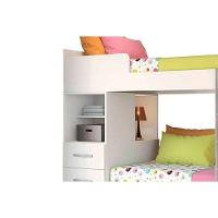 Beliche Havana Plus c/ 3 gavetas Branco - Santos Andirá - 2