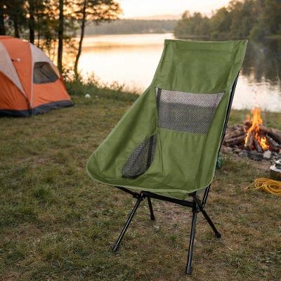 Cadeira para Camping Dobrável com Tela Portátil Amarelo Top Rio Comercial