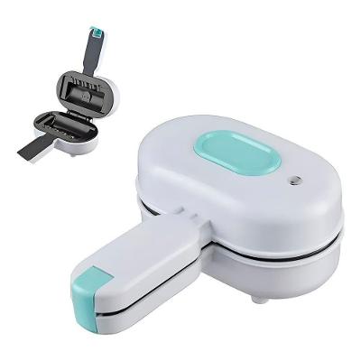Sanduicheira Elétrica Portátil Mini Máquina de Sanduíche Branco 110V