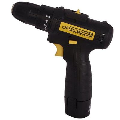 Parafusadeira e Furadeira a Bateria Startools Uso Doméstico Modelo 12V com Luz LED 12V