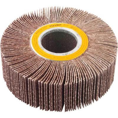 Roda de Lixa Abrasiva 150mm X 50mm sem Haste Grão 50 1271050050 Vonder
