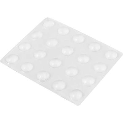 Protetor Anti Impacto Redondo 3M Brasil HB004263057 8mm X 4mm para Móveis Transparente