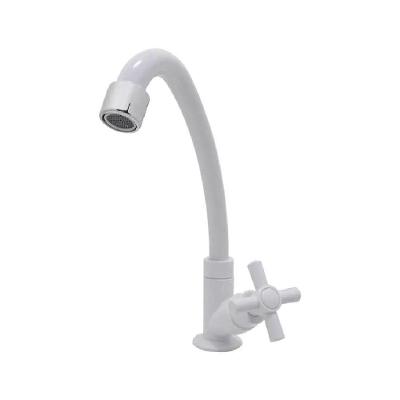 Torneira de Cozinha de Mesa Bica Móvel C31 em Plástico Abs Branco Bognar