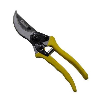 Tesoura de Poda 8'' com Mola Pro Anatômica Aço Temperado Alumínio Leve Dtools