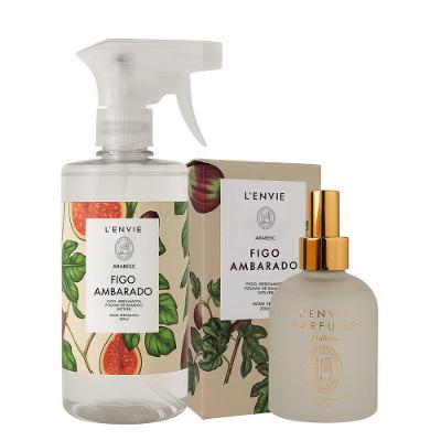 Kit Água Perfumada 500ML e Home Spray Figo Ambarado Arabesc L'envie