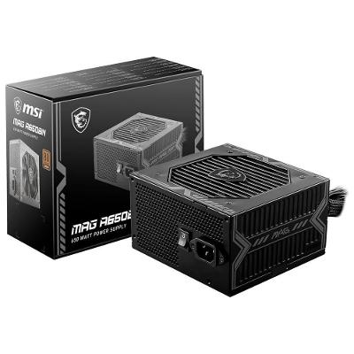 Fonte de Alimentação Mag A650bn 650W 80 Plus Bronze Preto Msi