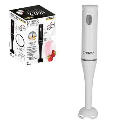Mixer Elétrico com Copo 700ml Startools Preto Compacto e Prático para Receitas 220V