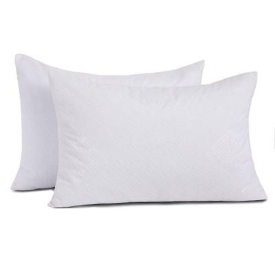 Kit 4 Protetores de Travesseiro Jaqueline Impermeáveis 70cm X 50cm Branco Enxovais Aquarela