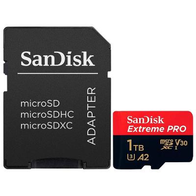 Cartão de Memória Microsd Extreme Pro U3 V30 1TB 4K UHD Sandisk