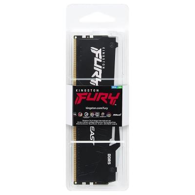 Memória Ram Fury Beast Ddr5 32gb 6000mhz Rgb Preto Kingston Kf560c36bbe2a-32