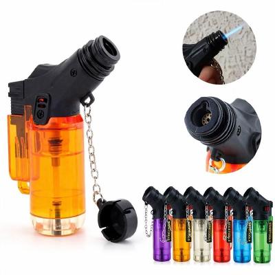 Maçarico Culinário Portátil Recarregável a Gás Butano com Ignição Automática para Confeitaria