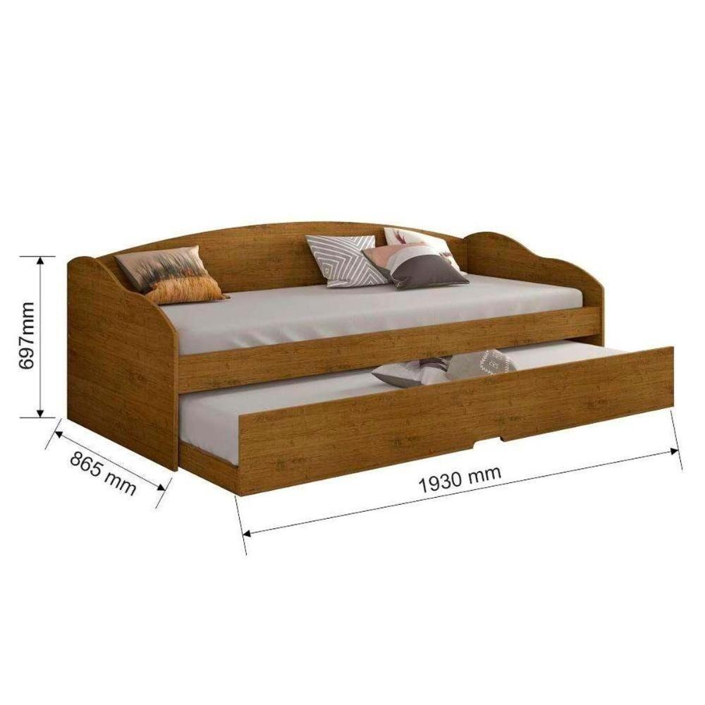 Bicama Solteiro Funny III c/ Auxiliar Branco - Conquista - 4