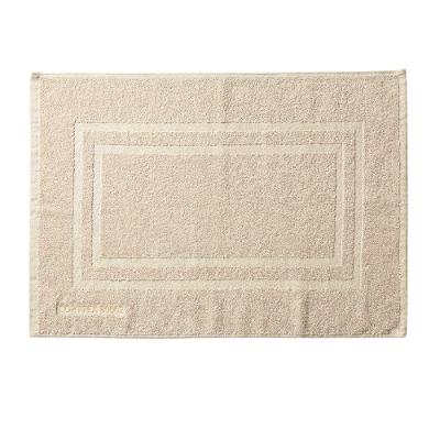 Toalha de Piso Grécia Algodão 50x70cm 1 Peça Bege Toque Macio Corttex