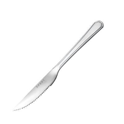 Kit Faca para Churrasco Beta 12 Peças Aço Inoxidável Lâmina Serrilhada Inox