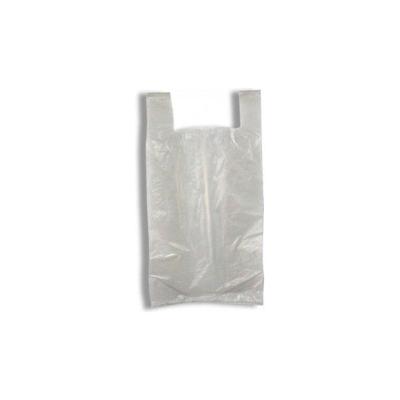 Sacola Plástica Reciclada Reforçada 50x70 Pacote 5kg em Polietileno Branca Creme