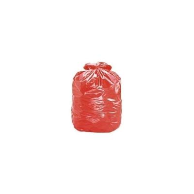 Saco para Lixo 20L Vermelho Reciclável com 100 Unidades Higipack