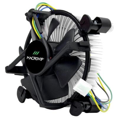 Cooler para Processador Macrovip MV-CPC1 para Sockets 1155 1150 1151 I3 I5 Intel