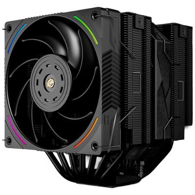 Cooler para Processador Royal Pretor 130 Ultra Black com Ventoinha 130mm Preto Thermal Right