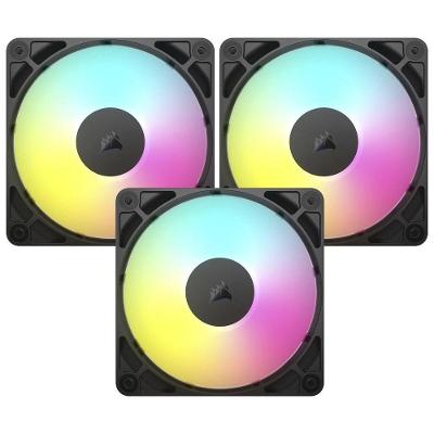 Cooler para Gabinete Rs120 120mm Argb Kit Triplo Co-9050181-Ww Corsair