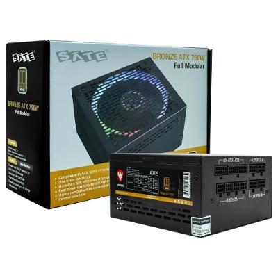 Fonte de Alimentação Atx750 750W Modular 80 Plus Bronze com Rgb Satellite