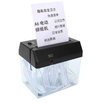 Fragmentadora de Papel Portátil Mini Fragmentadora Automática Usb e Pilhas Bivolt Utibom