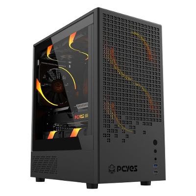 Gabinete Gamer Ozara Black Vulcan Gozrbv Mid-tower Mini ITX e Micro ATX Preto Pcyes