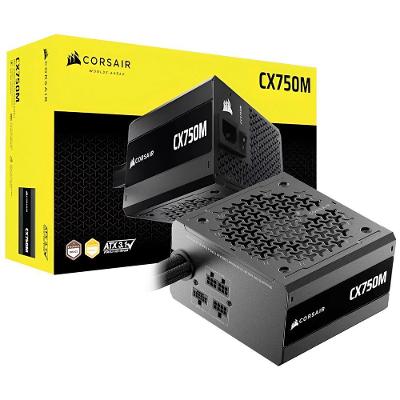 Fonte de Alimentação Atx Semi Modular Cx750m 750W Cybenetics Bronze Corsair