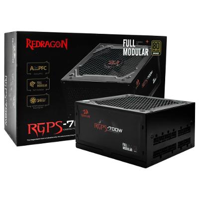 Fonte de Alimentação Atx Modular 700W Gc-ps005 80 Plus Bronze Preto Redragon