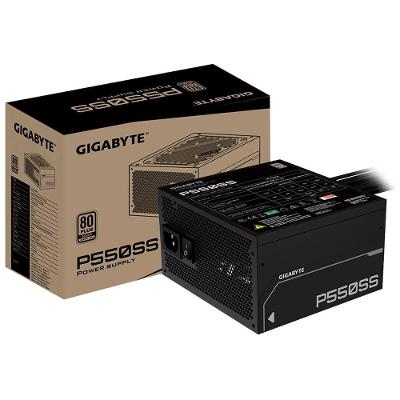 Fonte de Alimentação ATX 3.1 GP-P550SS 550W 80 Plus Silver Preto Gigabyte