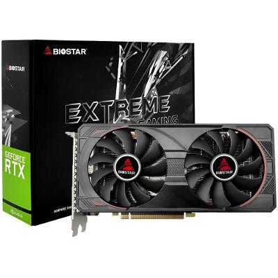 Placa de Vídeo Extreme Gaming Rtx 3060 Ti 8gb Gddr6 Preto Biostar