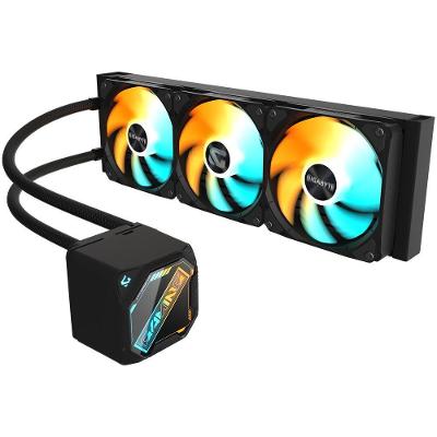 Cooler Líquido para Processador Hydro Gaming 360 ARGB 360mm Preto Gigabyte