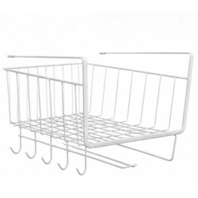 Organizador Suspenso Multiuso com 5 Ganchos Metal para Armário Cozinha Banheiro Lavanderia Yeet