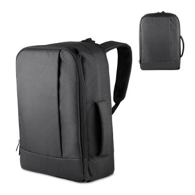 Mochila Pasta Executiva para Notebook 15,6 Uso Versátil com Engate para Mala Preta