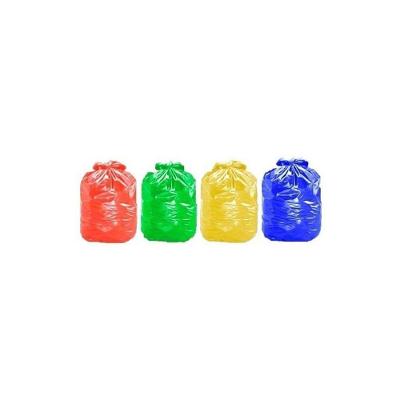 Saco para Lixo 60L para Coleta Seletiva 4 Pacotes 400 Unidades Cores Variadas Higipack