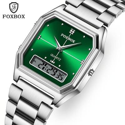 Relógio de Pulso Feminino Verde-g+lp Analógico e Digital Aço Inox Verde Lige