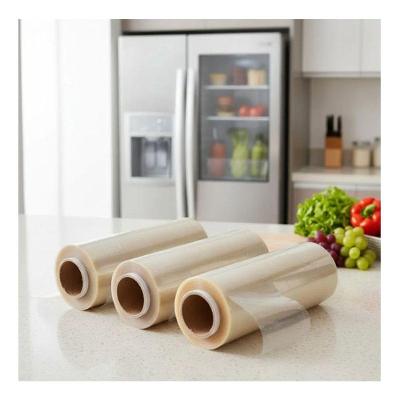 Kit 3 Filme Pvc Esticável Multiuso 38cmx600m para Embalagem de Alimentos Guarufilme