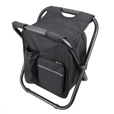 Mochila Térmica com Banqueta Dobrável 25L para Camping e Lazer com Assento Portátil Yeet
