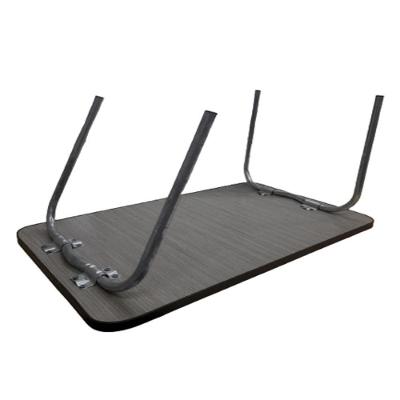 Mesa para Notebook Dobrável Multiuso Preta 28cm MDF para Cama e Sofá Yeet