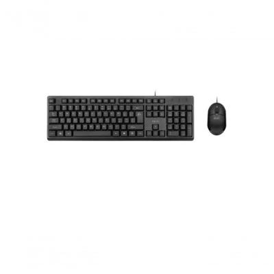 Kit Teclado e Mouse com Fio Usb Cf600 Abnt2 120cm 1200 Dpi Multi