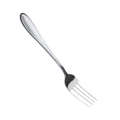 Kit 12 Garfo de Mesa Aço Inoxidável Inox Polido para Uso Diário e Mesa Posta