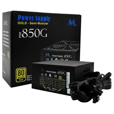 Fonte de Alimentação Atx Semi Modular 850W 80 Plus Gold Psr-850g Mtek