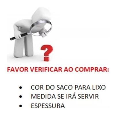 Saco para Lixo 100L Mega Reforçado Preto Fardo com 15 Unidades Higipack