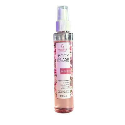 Body Splash Desodorante Colônia Belle Rose Floral Frutal Romântico 130ml Bio Instinto
