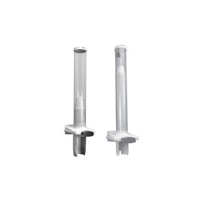 Suporte Dispenser Porta Copos para Água e Café Parede Plástico Abs e Pvc Semirrígido Zanatta