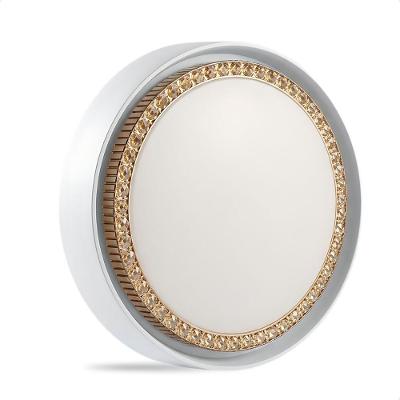 Plafon de LED Aurea Redondo 24W Temperatura Ajustável Branco Blumenau Iluminação
