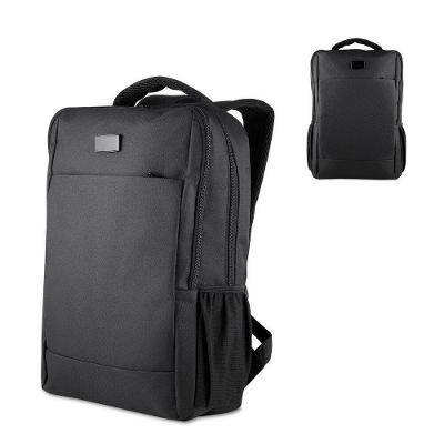 Mochila para Notebook 15,6" 13L Poliéster 600D com Engate de Viagem e Bolsos Laterais Preto