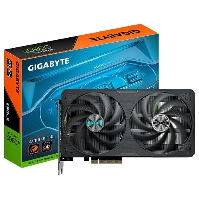 Placa de Vídeo Geforce RTX 5060 TI Eagle OC 8GB GDDR7 para Jogos e Streaming Gigabyte