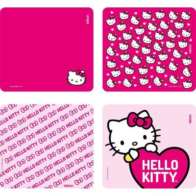 Mouse Pad Slim Hello Kitty Rosa Caixa com 20 Unidades Letron