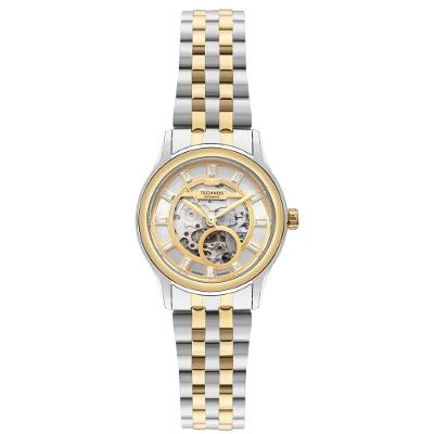 Relógio Feminino 6T28AA-1K Automático Pulseira Metal Bicolor Technos