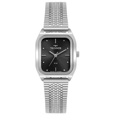 Relógio Feminino 2035NFR-1P Analógico Pulseira Metal Style Prata Technos